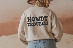 Howdy Cowgirl Font Western, Country, Cricut &amp; Rodeo Style Product Image 3