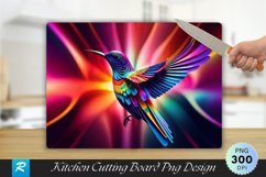 3D Bird Cutting Board Sublimation Design Product Image 1