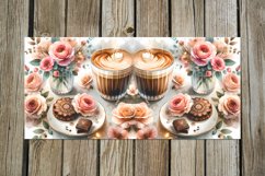 Watercolor Coffee | Mug sublimation design bundle, PNG Product Image 4