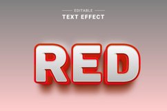 Editable Text Effect for Illustrator. Vector Graphic styles Product Image 1