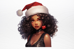 Christmas Fashion Girl Sublimation PNG Product Image 4