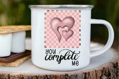You Complete Me Png | Valentines Day | Love Couples Design Product Image 3