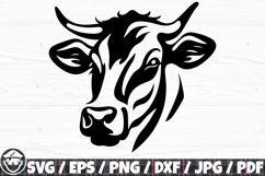 Cow Face x90 Silhouette BUNDLE Product Image 6