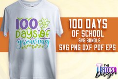 100 days of school SVG Design|Quotes SVG Design | School SVG Product Image 6