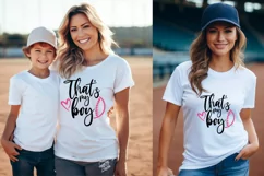 This is my boy Baseball Mom svg, Baseball shirt svg, Basebal Product Image 3