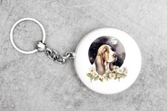 Baset Hound Dog Watercolor Sublimation Bundle Png Product Image 4
