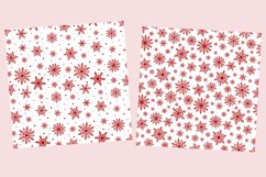 Snowflakes pattern. Christmas Snowflakes. Snowflakes SVG Product Image 4