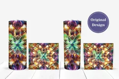 Crystals Tumbler Sublimation, Gemstones Tumbler Wrap 20 Oz Product Image 4