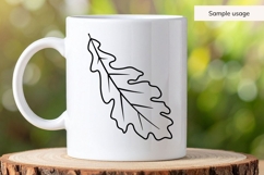 Hand Drawn Fall Leaf SVG Product Image 4