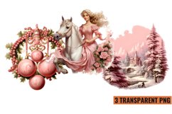 Vintage Pink Christmas Sublimation Product Image 1