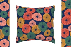 Abstract Retro Circles Pattern Product Image 4