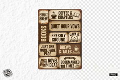Coffee &amp; Reading Signs PNG Clipart Product Image 1