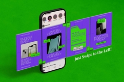 Electronic Sale Instagram Carousel &amp; Canva Template Product Image 4