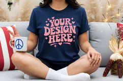 4th of July Sweatshirt Mockup ,4th of July Sweatshirt Mockup Product Image 2
