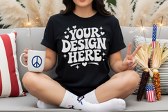 4th of July Sweatshirt Mockup ,4th of July Sweatshirt Mockup Product Image 5