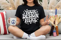 4th of July Sweatshirt Mockup ,4th of July Sweatshirt Mockup Product Image 5