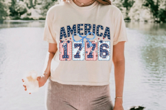 America 1776 PNG T-Shirt|4th of July PNG Sublimation Design Product Image 10