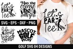 Golf SVG Design - May the course be with you Product Image 1