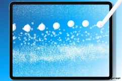Snow and Ice Procreate Brushes | Winter | Stamps Product Image 4