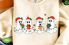 Spooky Christmas PNG, Christmas Ghost PNG, Merry Christmas Product Image 1