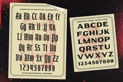 Armistice Condensed Blackletter Font Product Image 4