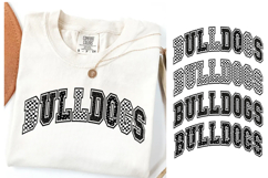 4 Bulldogs Png | Leopard Print | Checkered | Star Print Product Image 1