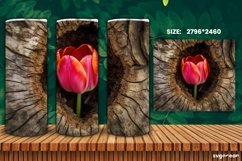 Flower Bark Tumbler Wraps Bundle | 20 Oz | Sublimation Product Image 5