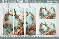 3D American Deer Tumbler Bundle - 11 Designs Product Image 5