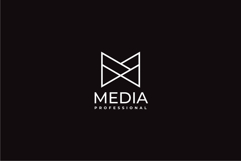 Media Letter M Logo Design Vector Template Product Image 4