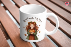 Golden Harvest Autumn Fairy Clipart Bundle Product Image 4