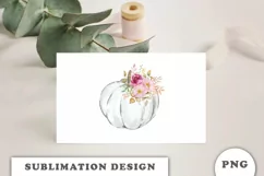 Watercolor Pumpkins sublimation png Product Image 4