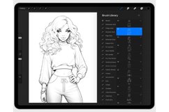 38 Procreate Streetwear style Stamp Brushes Product Image 3