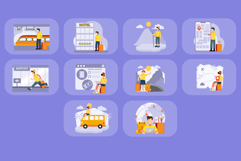 Traveling Illustration Pack Product Image 4