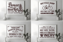 Farmhouse Home Sign Designs SVG Product Image 1