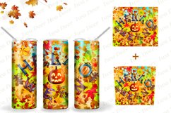 Helloween tumbler sublimation 20 oz Product Image 4