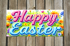 Happy Easter | Spring Sublimation Mug design PLUS, PNG Product Image 4