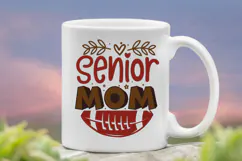 Senior mom SVG, Mom Football SVG Bundl Product Image 5