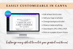 Cottage Food Law Label Canva Template Product Image 4