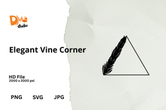 Elegant Vine Corner Product Image 1