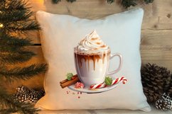 Christmas Coffee Hot Cocoa Sublimation Clipart Product Image 4