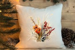 Western Christmas Cowboy Clipart Sublimation, Christmas PNG Product Image 4