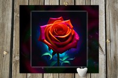 Space rose | Skinny tumbler Sublimation design bundle, JPG Product Image 4