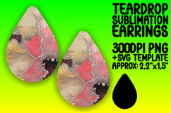 Gorgeous Teardrop Design for DIY , Abstract Pattern Product Image 1
