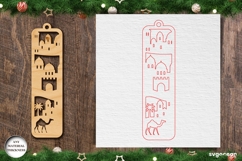Nativity Bookmarks Laser Cut Bundle | Glowforge | SVG Product Image 4