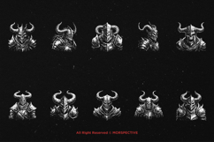 10 Bundle Dark Art Devil Knight Demon Troops Army Warrior Product Image 6