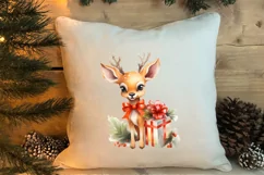 Christmas Farm Animals Clipart, Christmas PNG Product Image 4