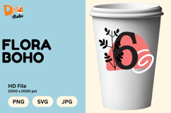 Flora Boho Monogram Product Image 1
