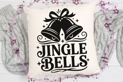 Jingle Bells Svg, Merry Christmas Svg, Christmas Holiday Svg Product Image 5