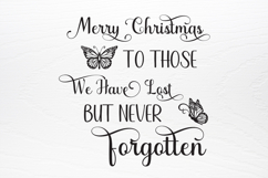 Christmas in Heaven memorable SVG Product Image 4