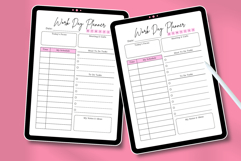 Minimalist Work Day Planner Template for Canva Daily Product Product Image 4